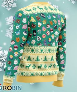 happy animal villagers animal crossing ugly christmas sweater 4 Jg2H7