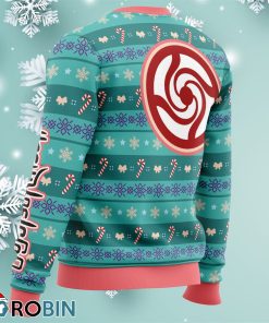happy dub cast jujutsu kaisen ugly christmas sweater 4 uJiqA