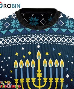 Happy Hanukkah Ugly Christmas Sweater – Lover Xmas Sweater Gift