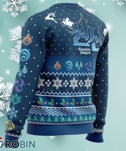 happy holidays genshin impact ugly christmas sweater 4 s8KTp