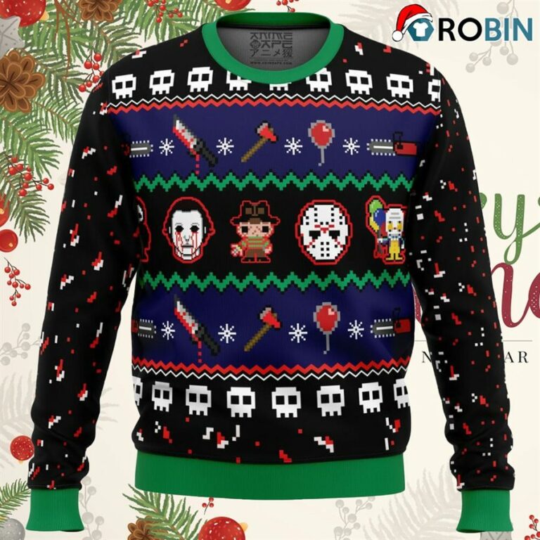 Happy Horrordays Ugly Christmas Sweater