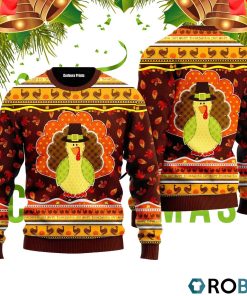 Happy Thanksgiving Ugly Christmas Sweater RB4324