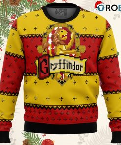 Harry Potter Gryffindor Ugly Christmas Sweatshirt, Sweater
