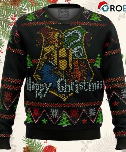 Harry Potter Happy Christmas Ugly Christmas Sweatshirt, Sweater