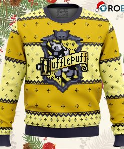 Harry Potter Hufflepuff Ugly Christmas Sweater