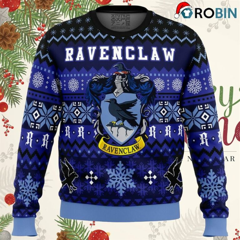Harry Potter Ravenclaw House Ugly Christmas Sweater