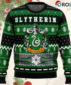 Harry Potter Slytherin House Ugly Christmas Sweater