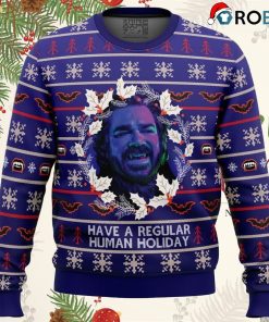 have a regular human holiday ugly christmas sweater 1 EyJCp