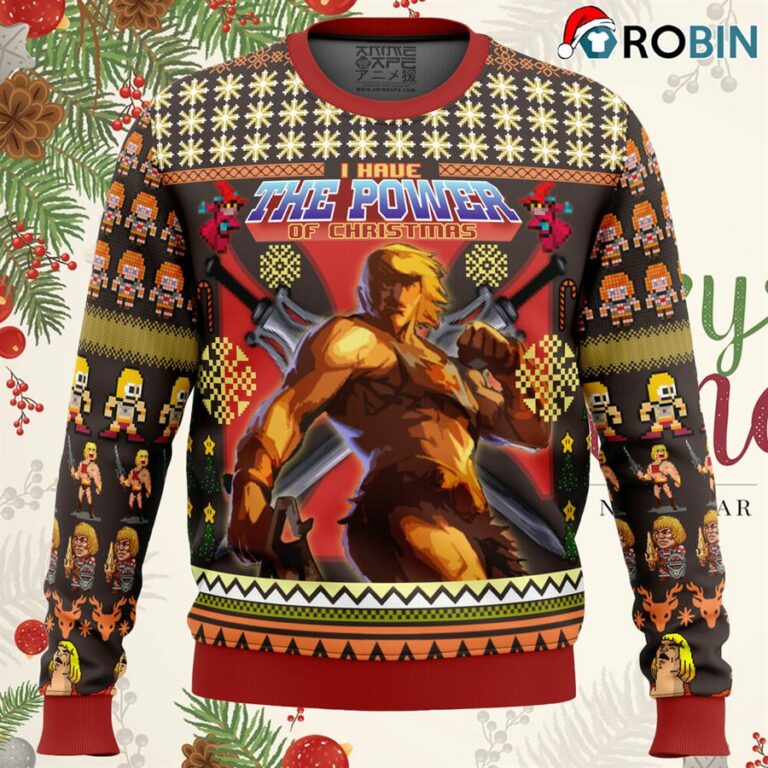 He-Man Masters Of The Universe Ugly Christmas Sweatshirt, Sweater