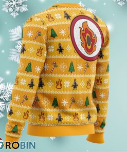 heart ablaze rengoku demon slayer christmas sweater 4 yVrax