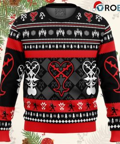 heartless christmas kingdom hearts ugly christmas sweater 1 VHORM