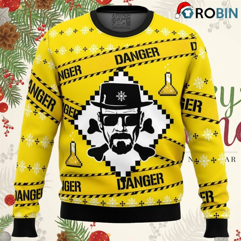Heisenberg Breaking Bad Christmas Ugly Christmas Sweatshirt, Sweater