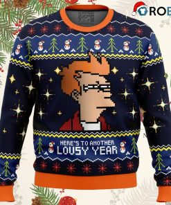 Here’s To Another Lousy Year Ugly Christmas Sweatshirt, Sweater