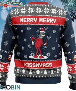 hey we wish you a futurama ugly christmas sweater 3 rccn1