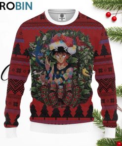 Hiei Yusuke Yuyu Hakusho Merry Christmas Ugly Christmas Sweater