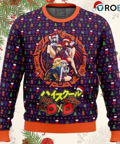 High School Dxd Dreaming His Own Harem Ugly Christmas Sweater