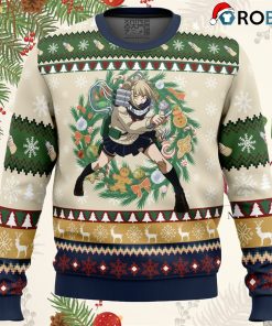 himiko tora christmas my hero academia ugly christmas sweater 1 3v7Sx