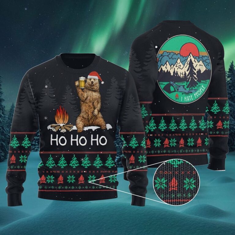 Ho Ho Ho Christmas Ugly Sweatshirt, Sweater