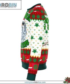 ho ho ho ho my joint dank ugly christmas sweater 383 5RVCQ