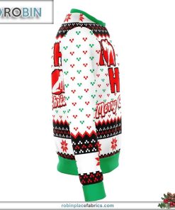 ho ho ho ugly christmas sweater 382 n3pTd