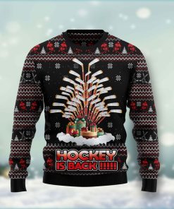 Hockey Is Back Ugly Sweatshirt, Sweater Hockey Is Back Ugly Sweatshirt, Sweater