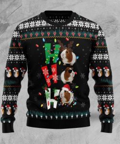 Hohoho Guinea Pig Ugly Sweatshirt, Sweater