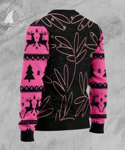 Home For The Holidays Flamingo Ugly Sweatshirt, Sweater