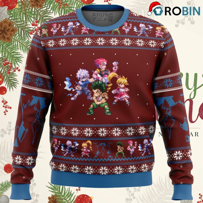Hunter X Hunter Sprites Ugly Christmas Sweater