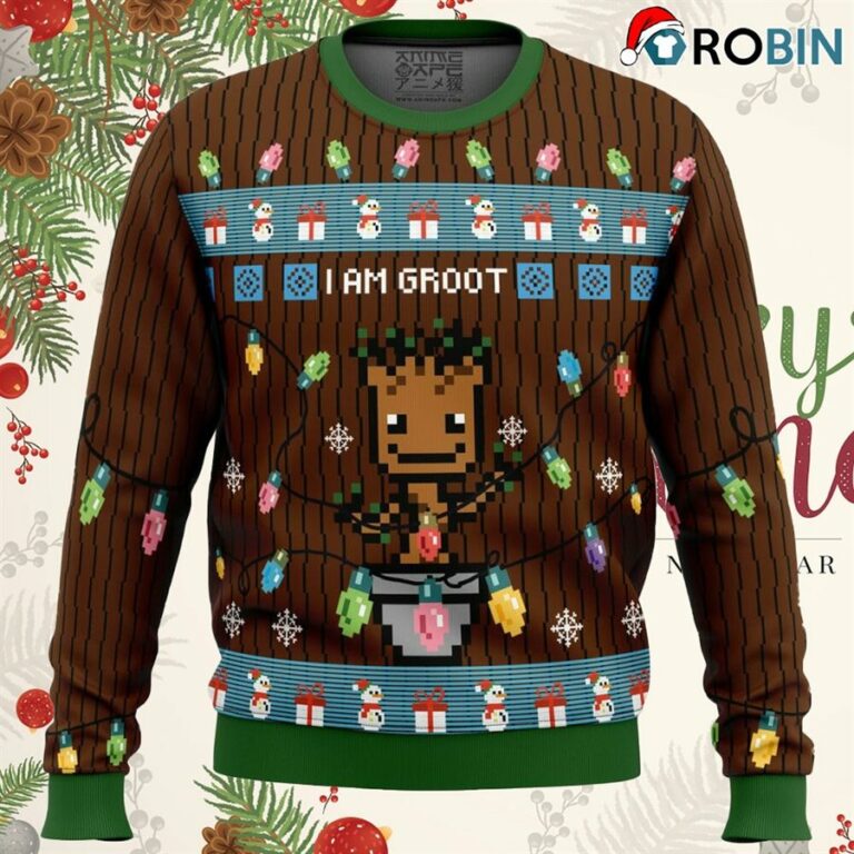 I Am Groot Ugly Christmas Sweatshirt, Sweater