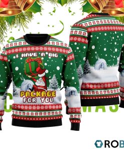 I Have A Big Package For You Christmas Ugly Christmas Sweater RB4549 I Have A Big Package For You Christmas Ugly Christmas Sweater RB4549