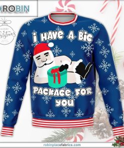 i have a big package for you ugly christmas sweater 102 bu0qH