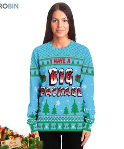 i have a big package ugly christmas sweatshirt sweater 3 vft2of