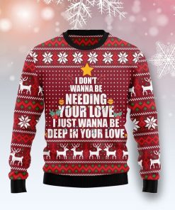 i just wanna be deep in your love ugly sweatshirt sweater 1 avtho3