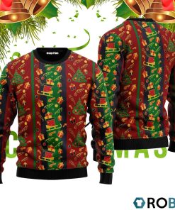 I Want A Huge Gift For Christmas Pattern 3D Print Ugly Christmas Sweater RB2454