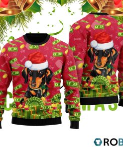 I Work Hard So That My Dog Can Have A Better Life 3D Print Ugly Christmas Sweater RB4225