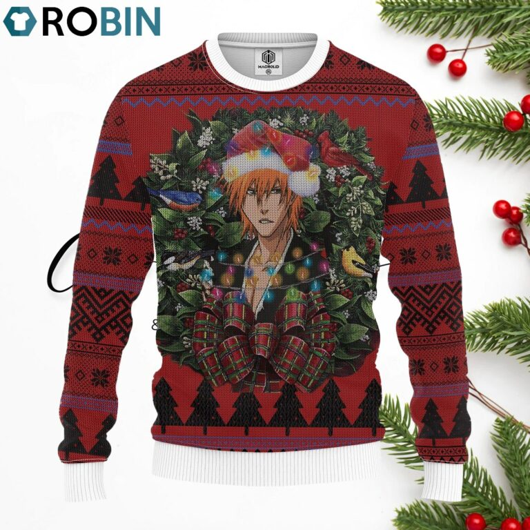Ichigo Merry Christmas Ugly Christmas Sweater