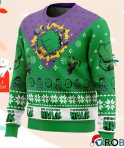I’m Always Angry The Incredible Hulk Marvel Ugly Christmas Sweatshirt, Sweater
