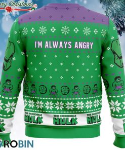 im always angry the incredible hulk marvel ugly christmas sweater 3 GyHTB