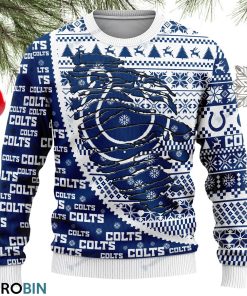 Indianapolis Colts Football Ugly Christmas Sweater, Sweatshirt SWT142
