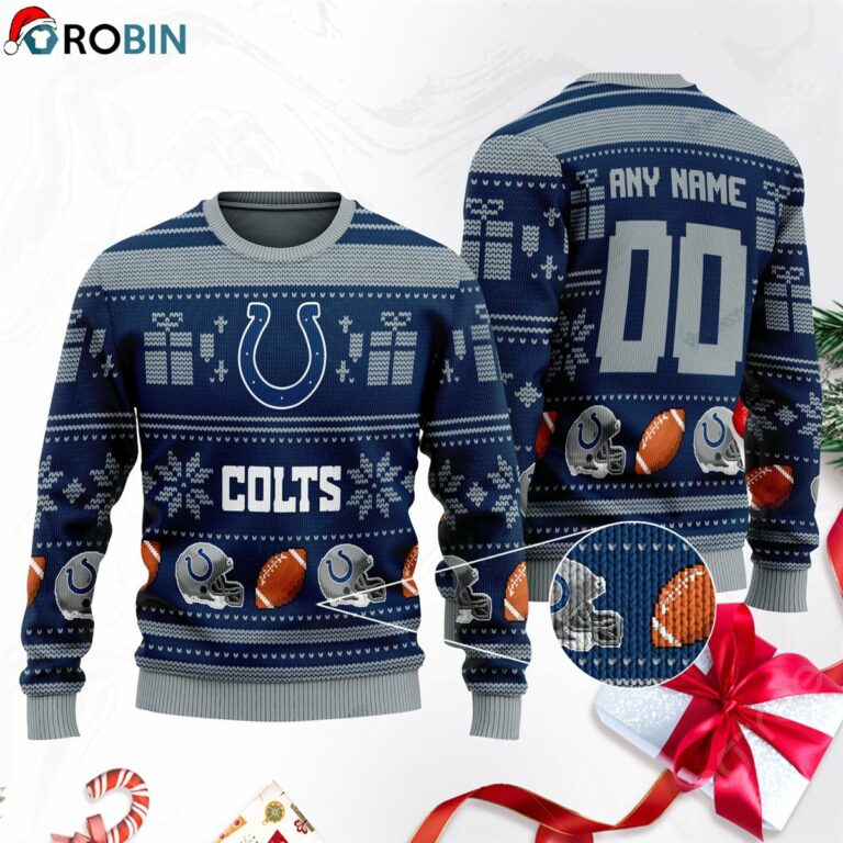 Indianapolis Colts Ugly Christmas Sweater, Sweatshirt SWT205