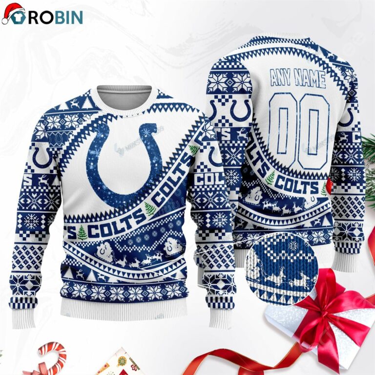 Indianapolis Colts Ugly Christmas Sweater, Sweatshirt SWT114