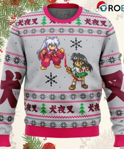 Inuyasha And Kagome Alt Ugly Christmas Sweatshirt, Sweater Inuyasha And Kagome Alt Ugly Christmas Sweatshirt, Sweater