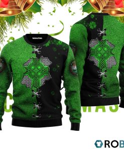 Irish St.Patrick Celtic Knot 3D Print Ugly Christmas Sweater RB2247
