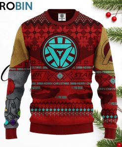 iron man ugly christmas sweater 1 vw5ala