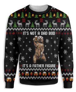 It’S Not A Dad Bod It’S A Father Figure Christmas Ugly Christmas Sweatshirt – Sweater