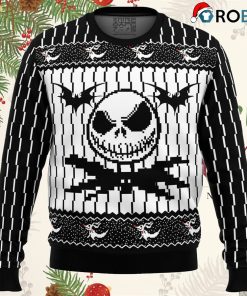 jack skellington the nightmare before christmas ugly christmas sweater 1 l4qYo