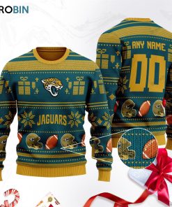 jacksonville jaguars football ugly christmas sweater sweatshirt swt b8cf3e