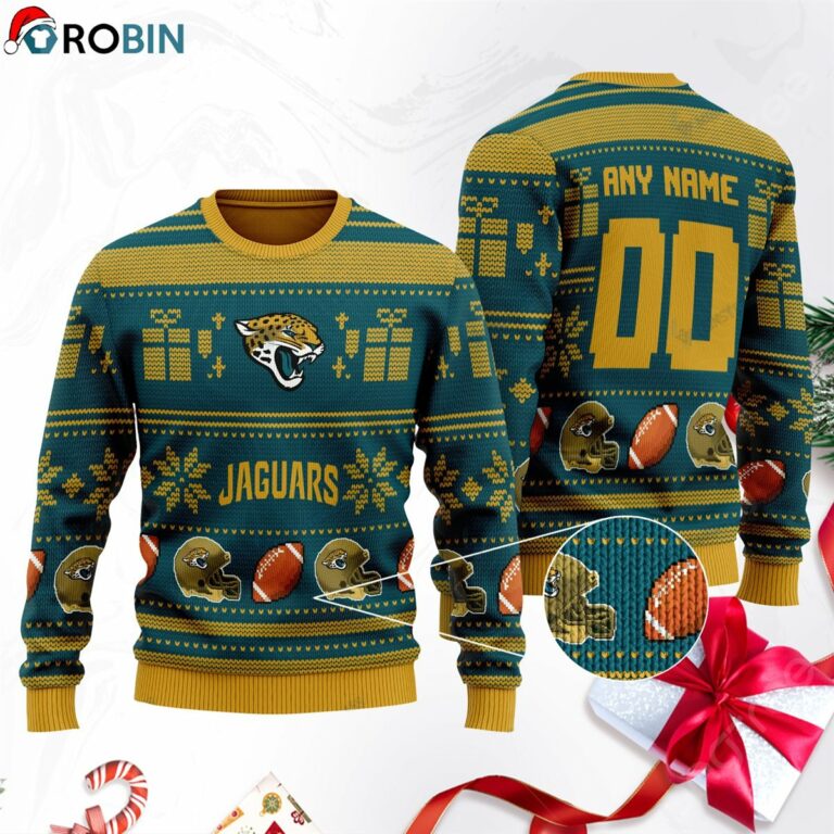 Jacksonville Jaguars Football Ugly Christmas Sweater, Sweatshirt SWT219