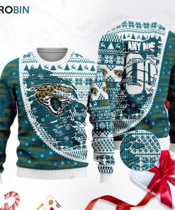 jacksonville jaguars football ugly christmas sweater sweatshirt swt v1aawx