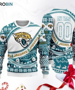 jacksonville jaguars football ugly christmas sweater sweatshirt swt vk9qjm